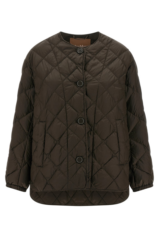 'MtcSoftD' down jacket Brown