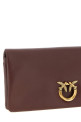 Medium 'Love Click Soft Horizontal' clutch bag Bordeaux
