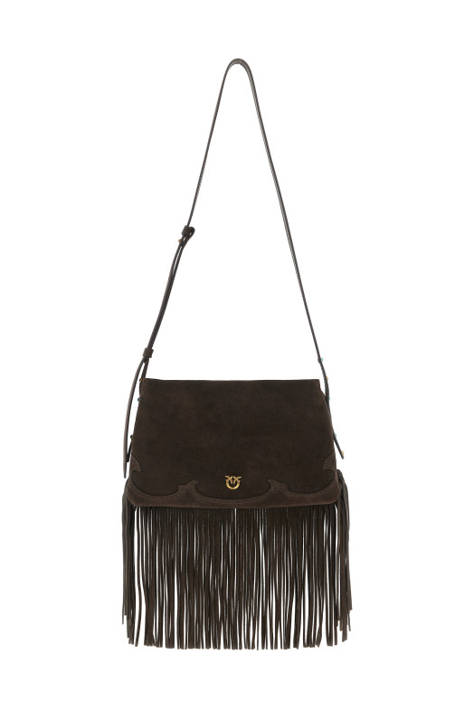 'One, Two, Three' small crossbody bag Brown
