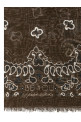 Bandana scarf Brown