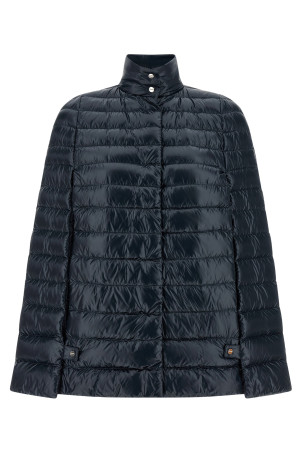 Cape down jacket Blue