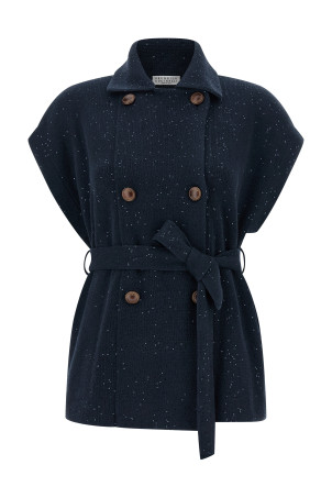 'Diamante' vest Blue