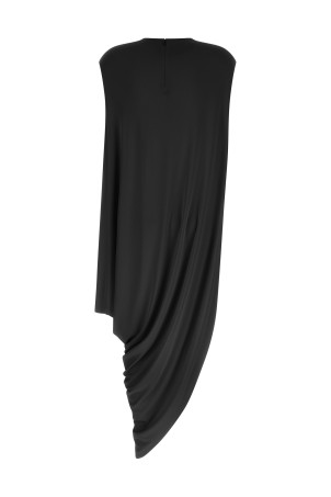 'Impossible Asymmetric cap' top Black