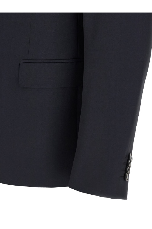 Mohair wool dress Blue