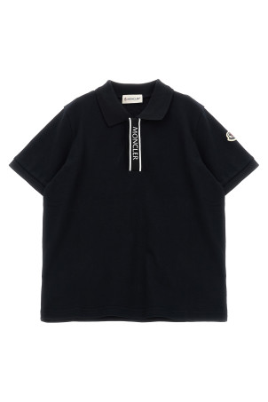 Logo polo shirt Black