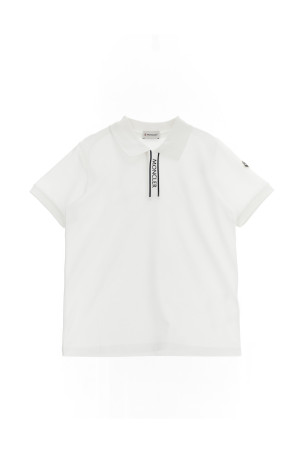 Logo polo shirt White