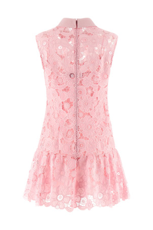 'Pink Lace collared' dress Pink