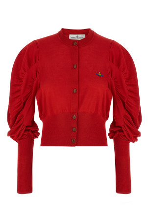 'Eli' cardigan Red
