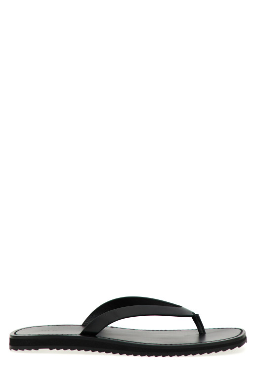 'City' thong sandals Black