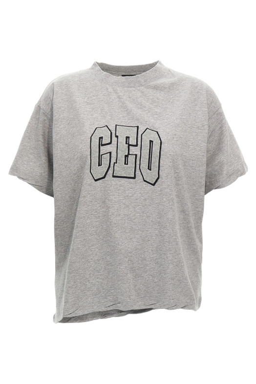 'CEO Team Logo' T-shirt Gray