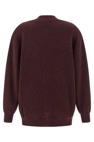 'Norton' cardigan Bordeaux