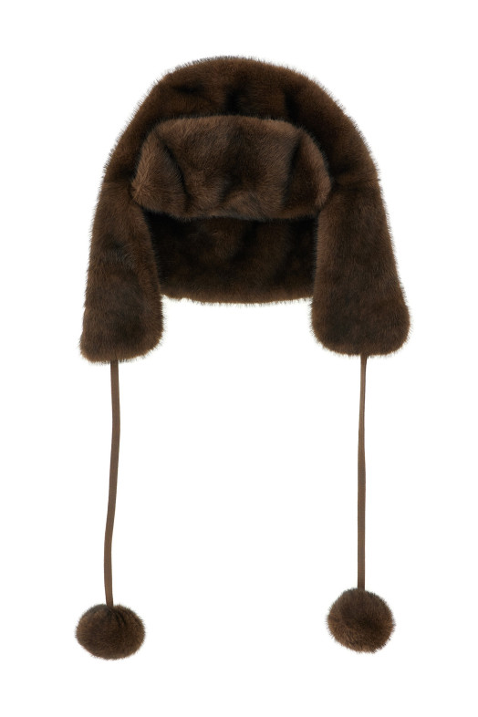 Aviator hat Brown
