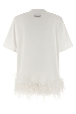 Feather dress White