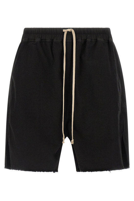 'Long Boxers Butt Zip' bermuda shorts Black