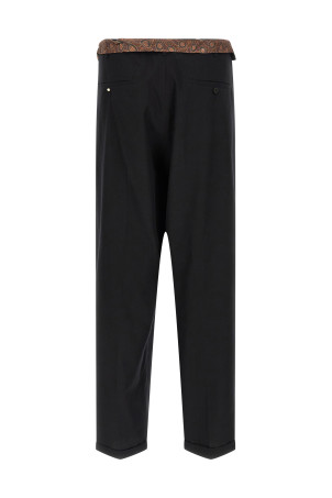 'People's Chic Release' pants Black