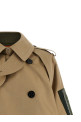 Double layer trench coat Beige