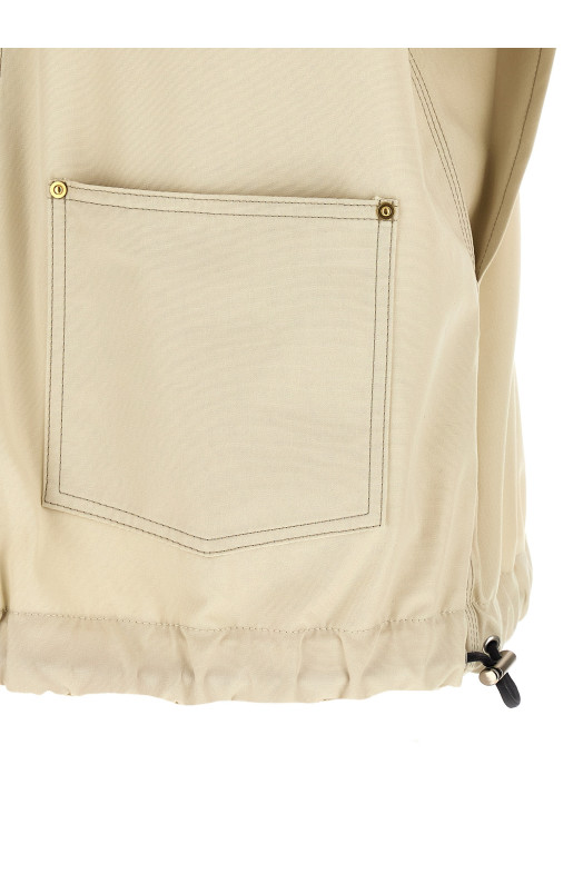 Sacai x Carhartt WIP 'Duck' shirt Beige