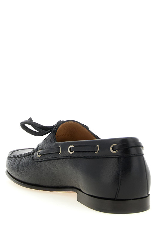 Valentino Garavani 'Palm Avenue' Boat Shoe Black