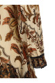 'Majestic garden sand' dress Beige