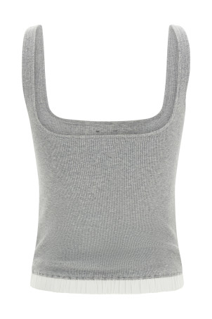 'Lounge' tank top Gray
