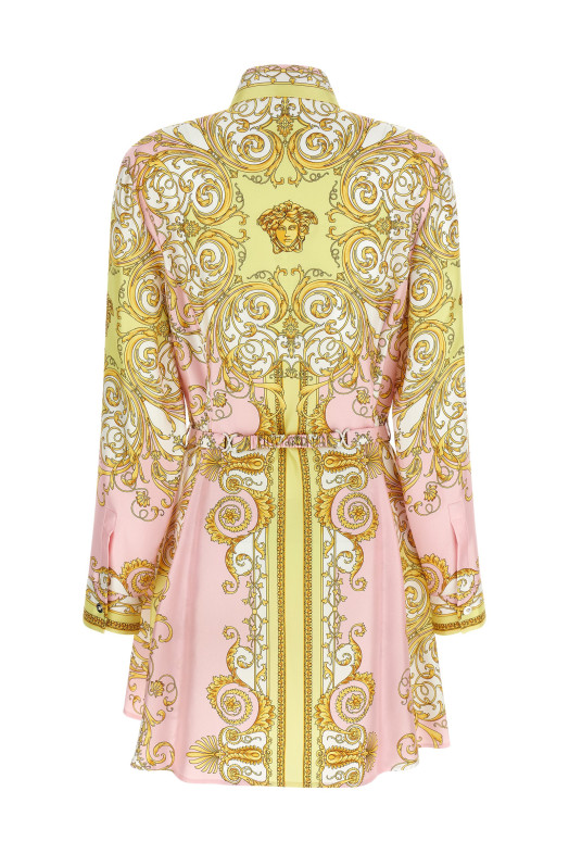 'Spring Barocco' dress Multicolor