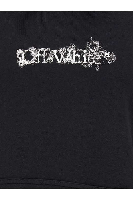 'Heraldic Arrow Skate' hoodie Black