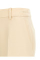 Wool and silk pants Beige