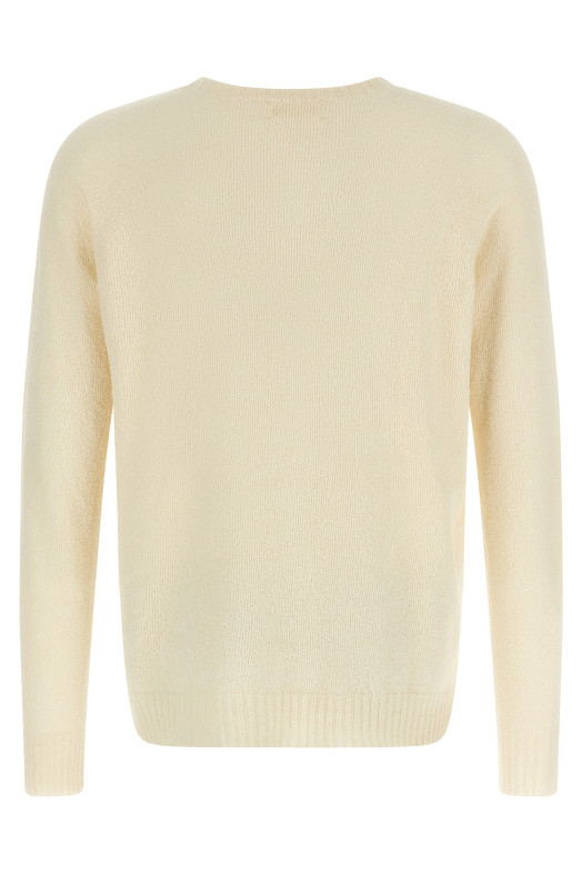 Spongy effect sweater Beige
