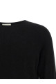 Spongy effect sweater Black