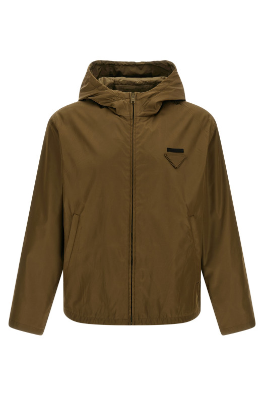 Re-Nylon anorak Green