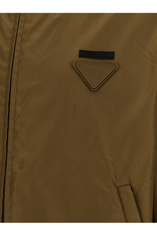 Re-Nylon anorak Green