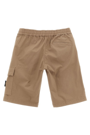 Cargo bermuda shorts Beige