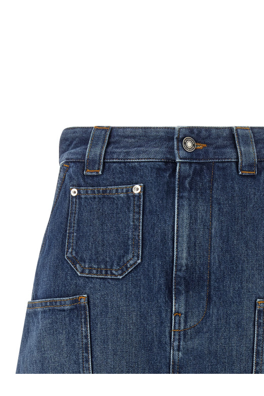 Denim skirt Blue