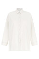 Poplin shirt White