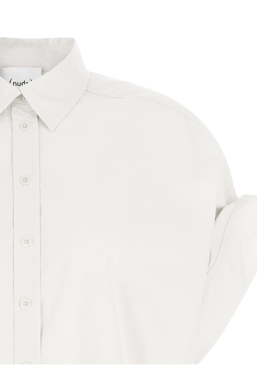 Poplin shirt White