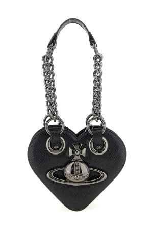 'Juliet Heart Chain' shoulder bag Black