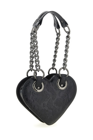 'Juliet Heart Chain' shoulder bag Black