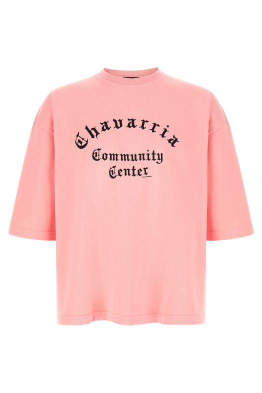 'Chavarria Community Center - Buffalo' T-shirt Pink