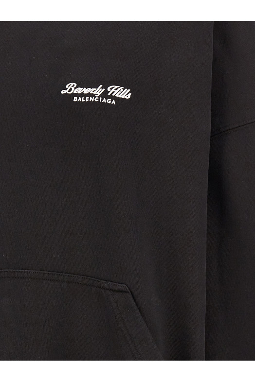 'Beverly Hills' hoodie Black-grey