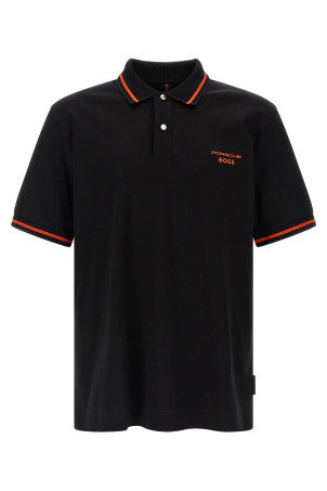 Porsche x BOSS 'C-Parris 197' polo shirt Black