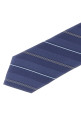Operated stripe tie Blue