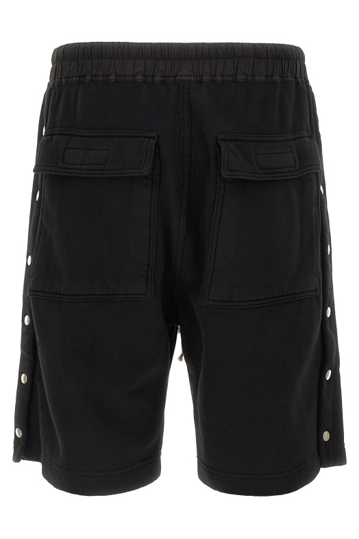 'Wide Pusher Short' bermuda shorts Black