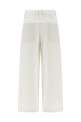 'Chino Crop' pants White