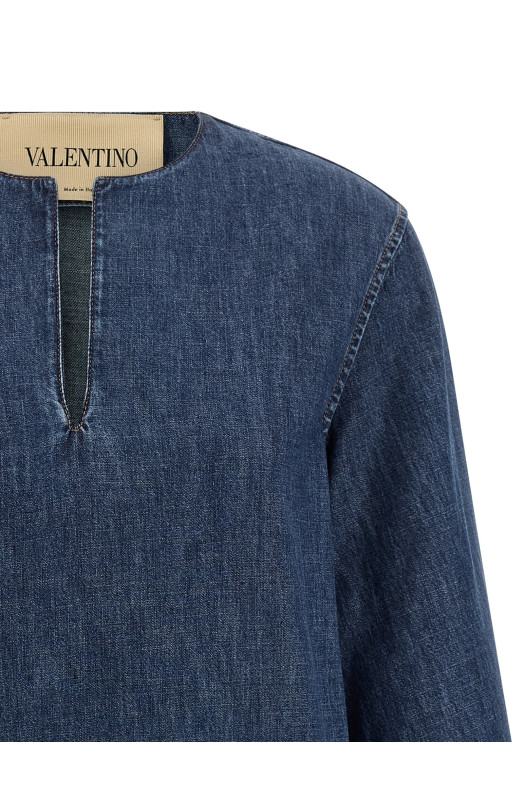 Valentino Garavani VGold dress Blue