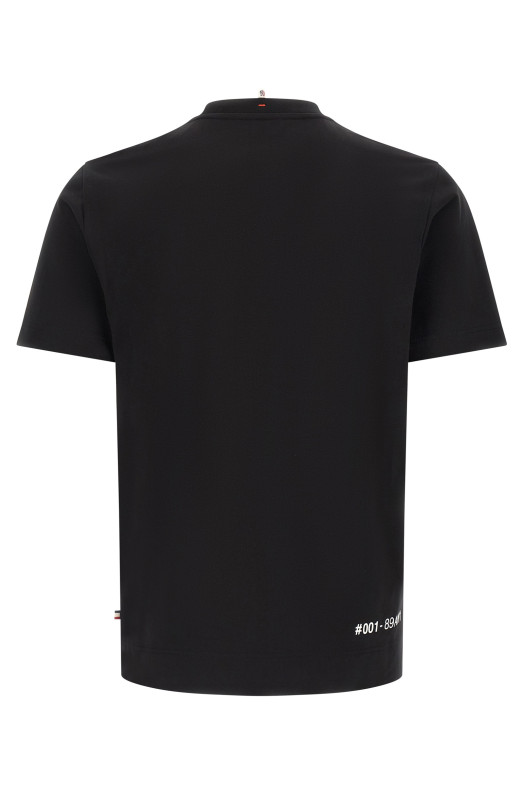 Logo print T-shirt Black