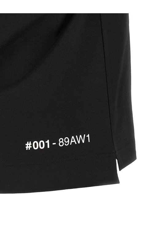 Logo print T-shirt Black