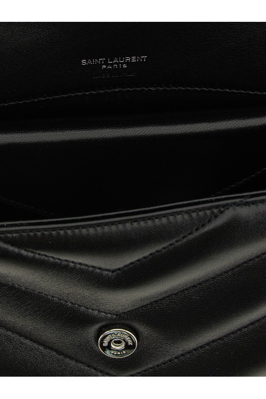 'Loulou' small shoulder bag Black