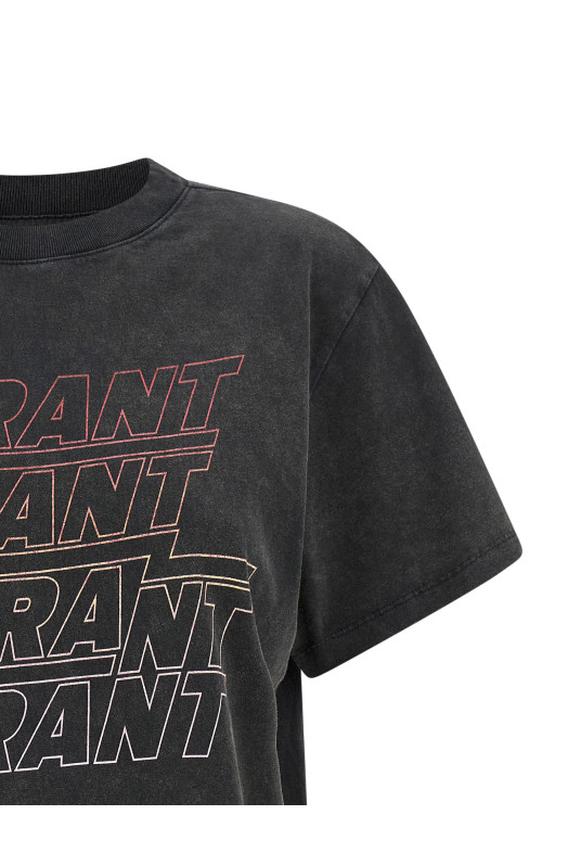 'Zoeline' T-shirt Gray