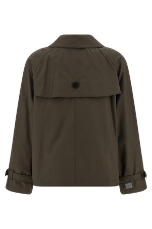 'MtcTesoro' trench coat Green