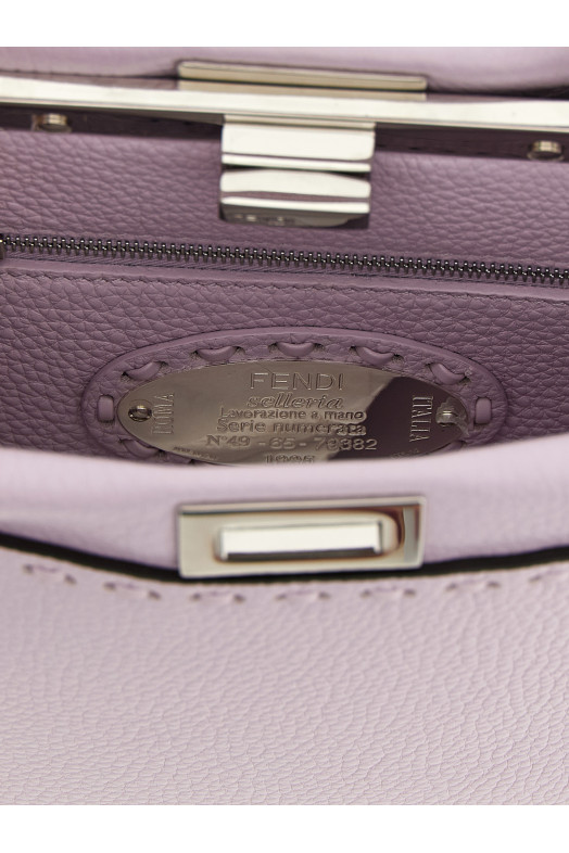 'Peekaboo' mini handbag Purple